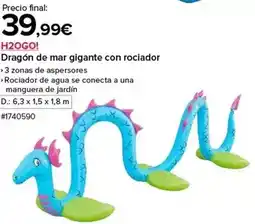 Costco Dragón de mar gigante con rociador oferta