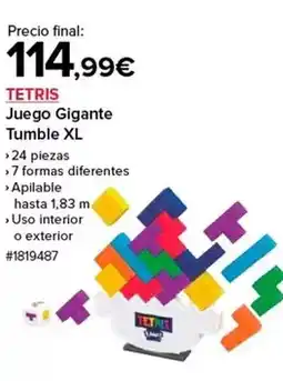 Costco Tetris - juego gigante tumble xl oferta
