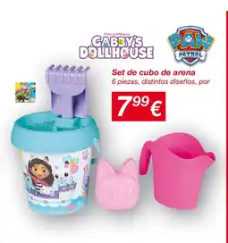 KIK Set de cubo de arena 6 piezas oferta