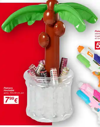 KIK Palmera hinchable oferta