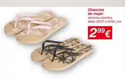 KIK Chanclas de mujer oferta