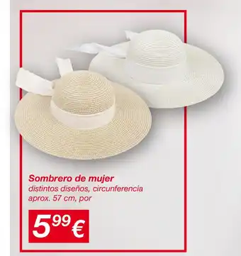 KIK Sombrero de mujer oferta
