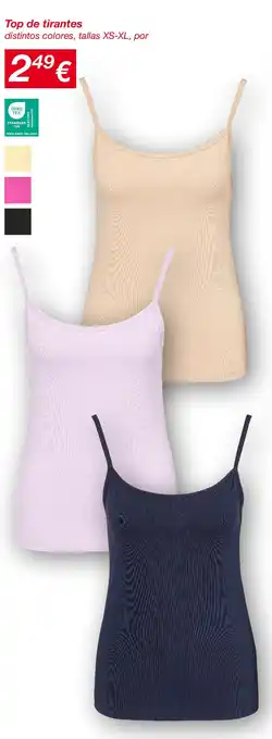 KIK Top de tirantes oferta