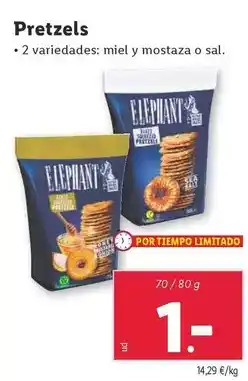 Lidl Elephant - pretzels oferta