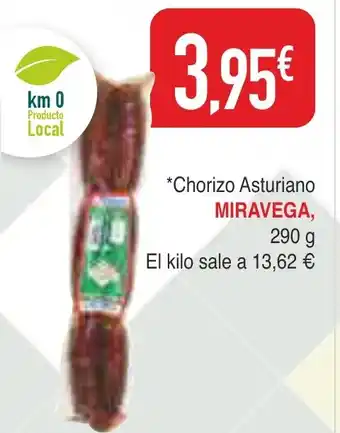Masymas MIRAVEGA Chorizo Asturiano oferta