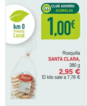 Masymas SANTA CLARA Rosquilla oferta