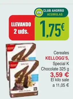 Masymas KELLOGG"s Cereales Special K Chocolate oferta