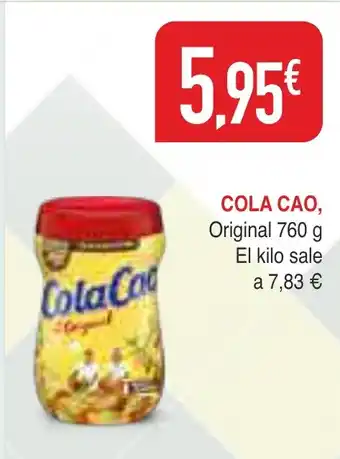 Masymas COLA CAO, Original oferta