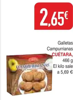 Masymas CUÉTARA Galletas Campurrianas oferta