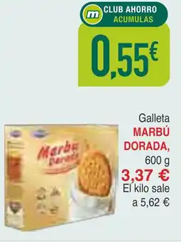 Masymas MARBÚ DORADA Galleta oferta