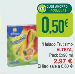 Masymas ALTEZA Helado Frutisimo oferta