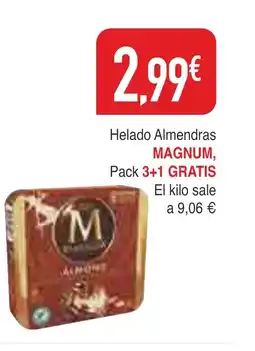 Masymas MAGNUM Helado Almendras oferta