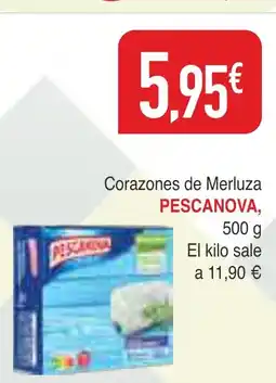 Masymas PESCANOVA Corazones de Merluza oferta