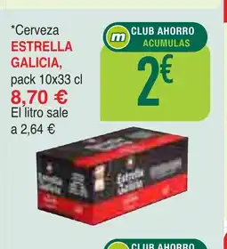 Masymas ESTRELLA GALICIA Cerveza oferta