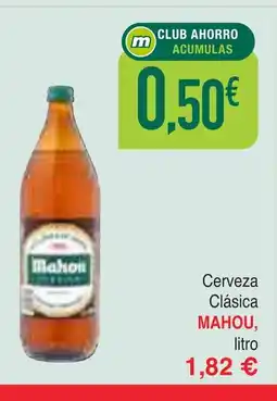 Masymas MAHOU Cerveza Clásica oferta