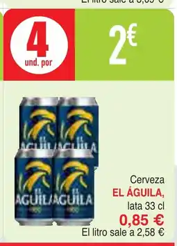 Masymas EL ÁGUILA Cerveza oferta