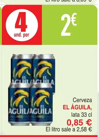 Masymas EL ÁGUILA Cerveza oferta