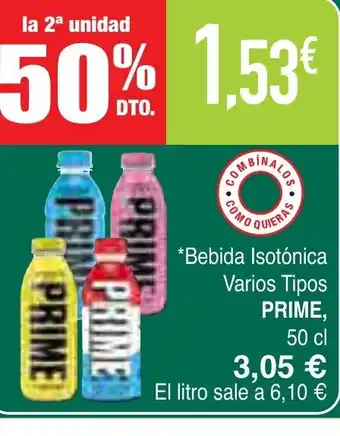 Masymas PRIME Bebida Isotónica Varios Tipos oferta