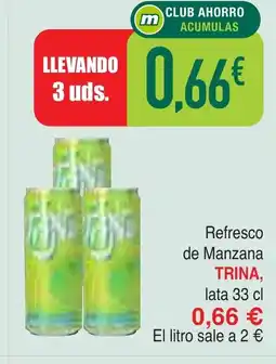 Masymas TRINA Refresco de Manzana oferta