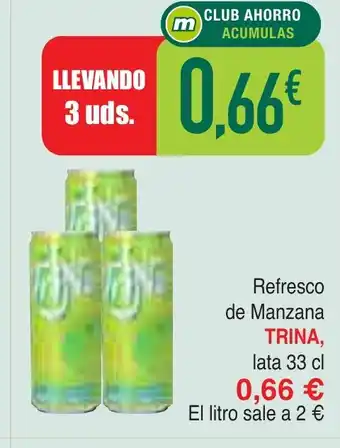 Masymas TRINA Refresco de Manzana oferta
