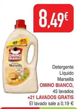 Masymas OMINO BLANCO Detergente Liquido Marsella oferta