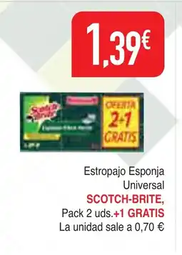 Masymas SCOTCH BRITE Estropajo Esponja Universal oferta