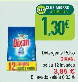 Masymas DIXAN Detergente Polvo oferta