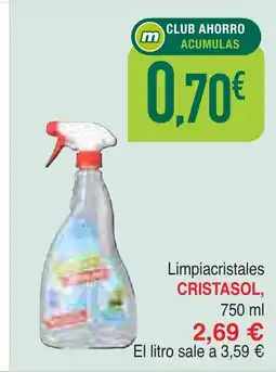 Masymas CRISTASOL Limpiacristales oferta