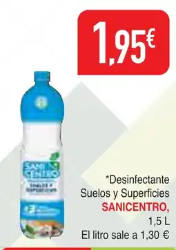 Masymas SANICENTRO Desinfectante Suelos y Superficies oferta