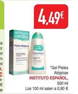 Masymas INSTITUTO ESPAÑOL Gel Pieles Atopicas oferta