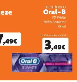 Masymas ORAL B Dentífrico oferta