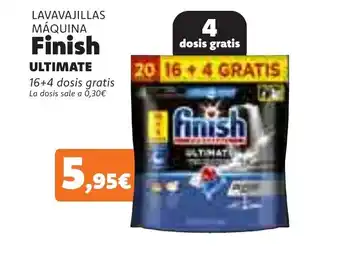 Masymas FINISH Lavavajillas maquina oferta