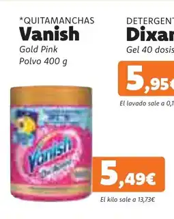 Masymas VANISH Quitamanchas oferta