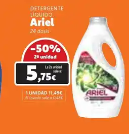Masymas ARIEL Detergente líquido oferta