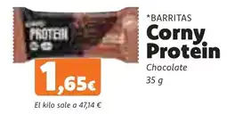Masymas CORNY PROTEIN Barritas oferta