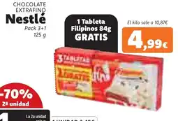 Masymas NESTLE Chocolate extrafino oferta