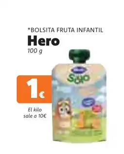 Masymas HERO Bolsita fruta infantil oferta