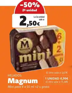 Masymas MAGNUM Helados oferta
