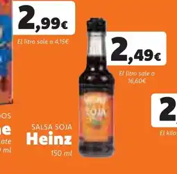 Masymas HEINZ Salsa soja oferta