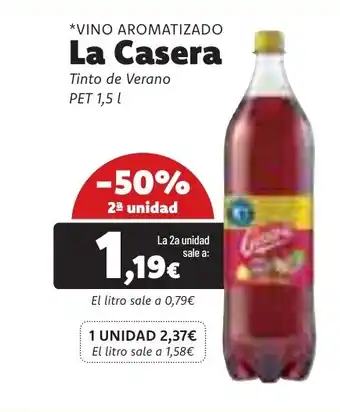 Masymas LA CASERA Vio aromatizado oferta
