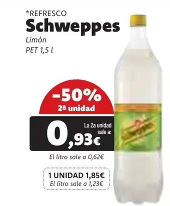 Masymas SCHWEPPES Refresco oferta