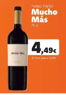 Masymas MUCHO MAS Vino tinto oferta