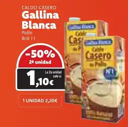 Masymas GALLINA BLANCA Caldo casero oferta