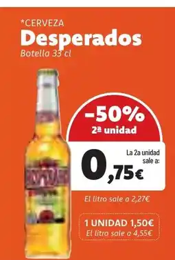 Masymas DESPERADOS Cerveza oferta