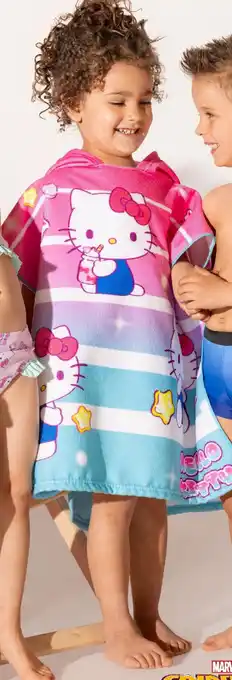 KIK Poncho infantil oferta
