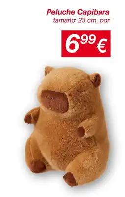 KIK Peluche Capibara oferta