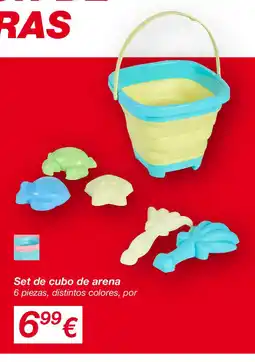 KIK Set de cubo de arena oferta