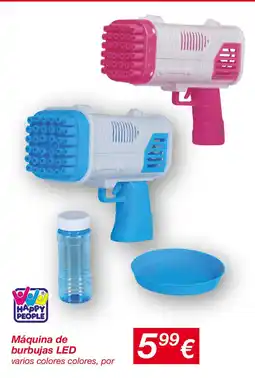 KIK Máquina de burbujas LED oferta