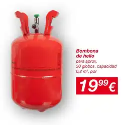 KIK Bombona de helio oferta