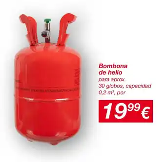 KIK Bombona de helio oferta